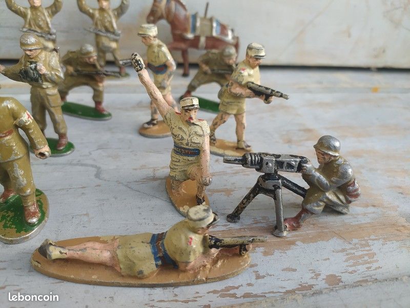 Quiralu Lot Soldats- WW2 - Spahis,Lanceurs De Grenades