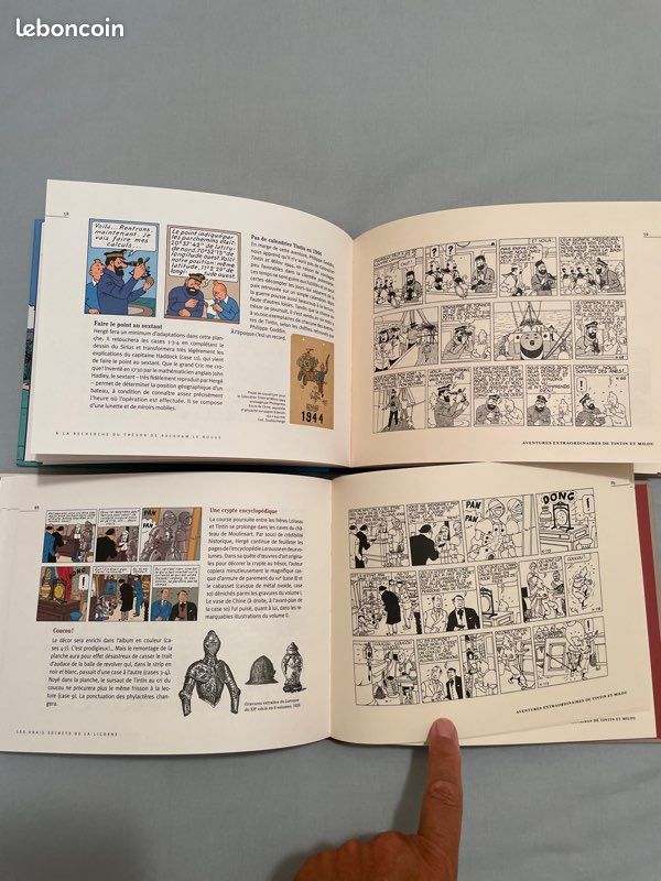 Lot : tintin, les secrets de la licorne et le trésor du Rackham le Rouge (image 5)