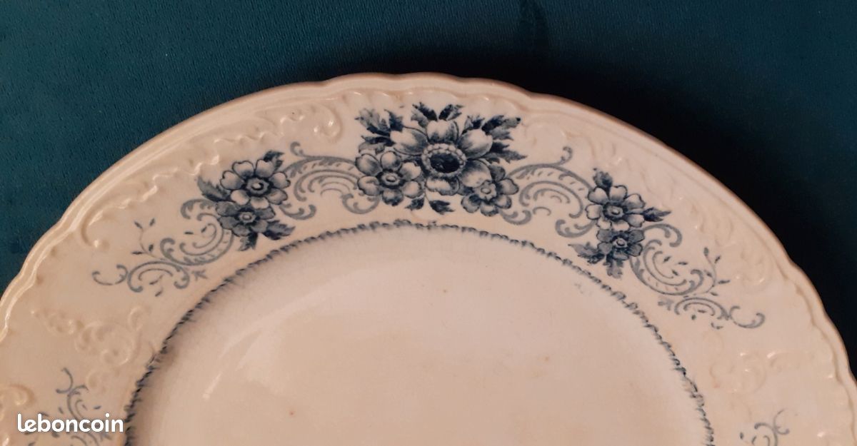 Assiette plate Aida Sarreguemines (image 8)