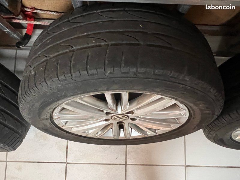 4 jantes alu origine vw fortaleza 17 (image 2)