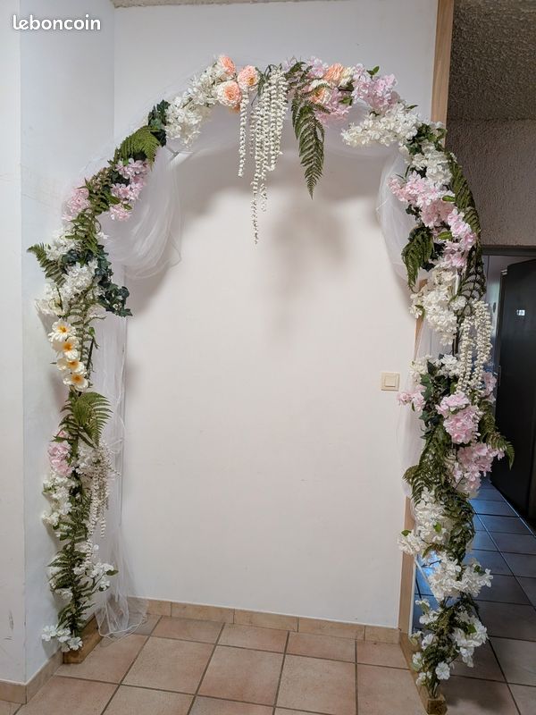 2 x 1,5 M Arche de mariage rectangulaire en métal - Support de décoration pour mariage, fête, ARCEAU - Jardin 2 x 1,5 M Arche de mariage rectangulaire en métal - Support de décoration pour mariage, fête, ARCEAU - Jardin