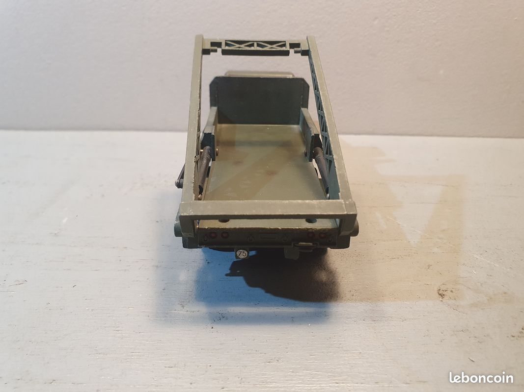 Dinky Toys 884 : Camion Militaire Brockway Poseur De Ponts - France