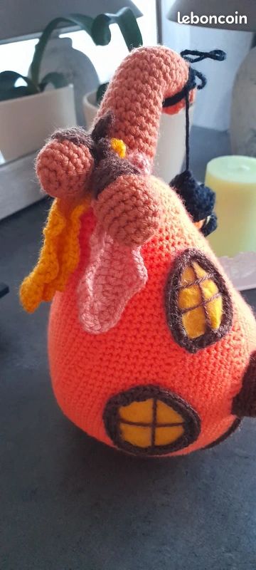 Maison citrouille amigurumi (image 2)