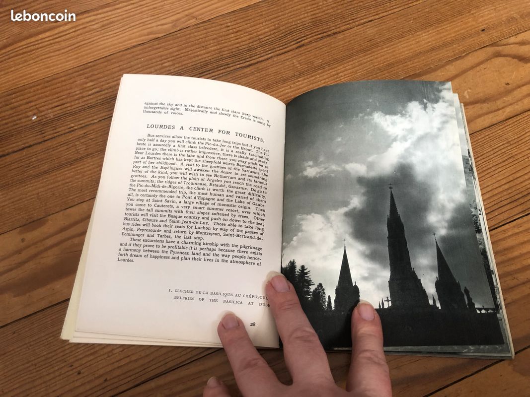 Livre Lourdes de Jean Chagnolleau BE (image 3)