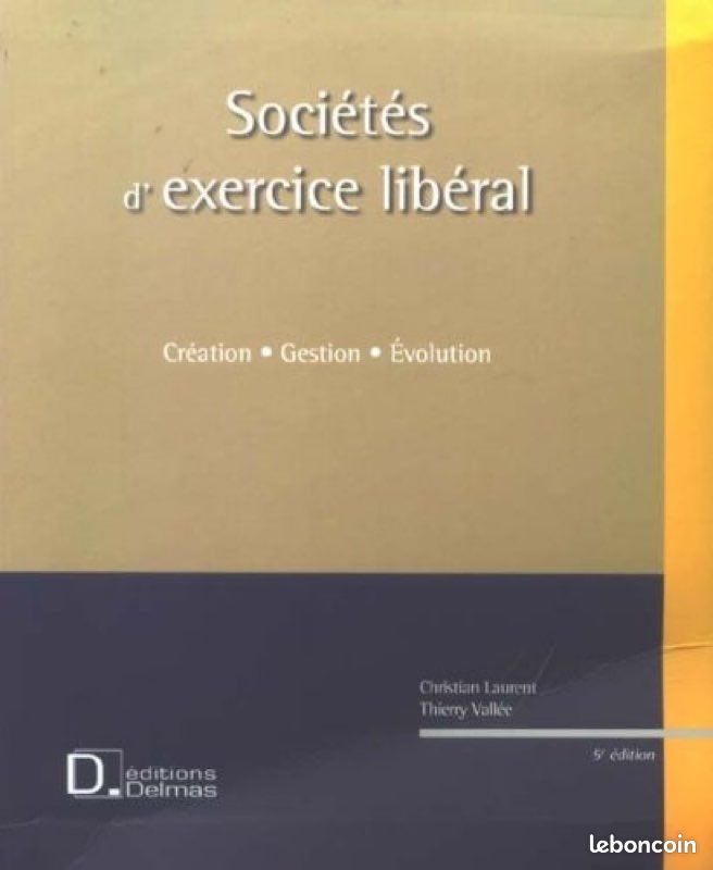 Livre societes d’exercice liberal (image 1)