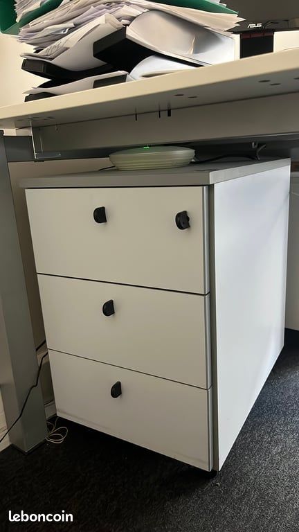 Caisson mobile de bureau 3 tiroirs (image 1)