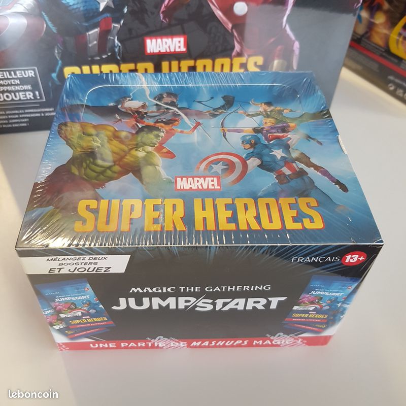 Display Jumpstart Magic The Gathering - Super Heroes - 24 boosters - FR Display Jumpstart Magic The Gathering - Super Heroes - 24 boosters - FR