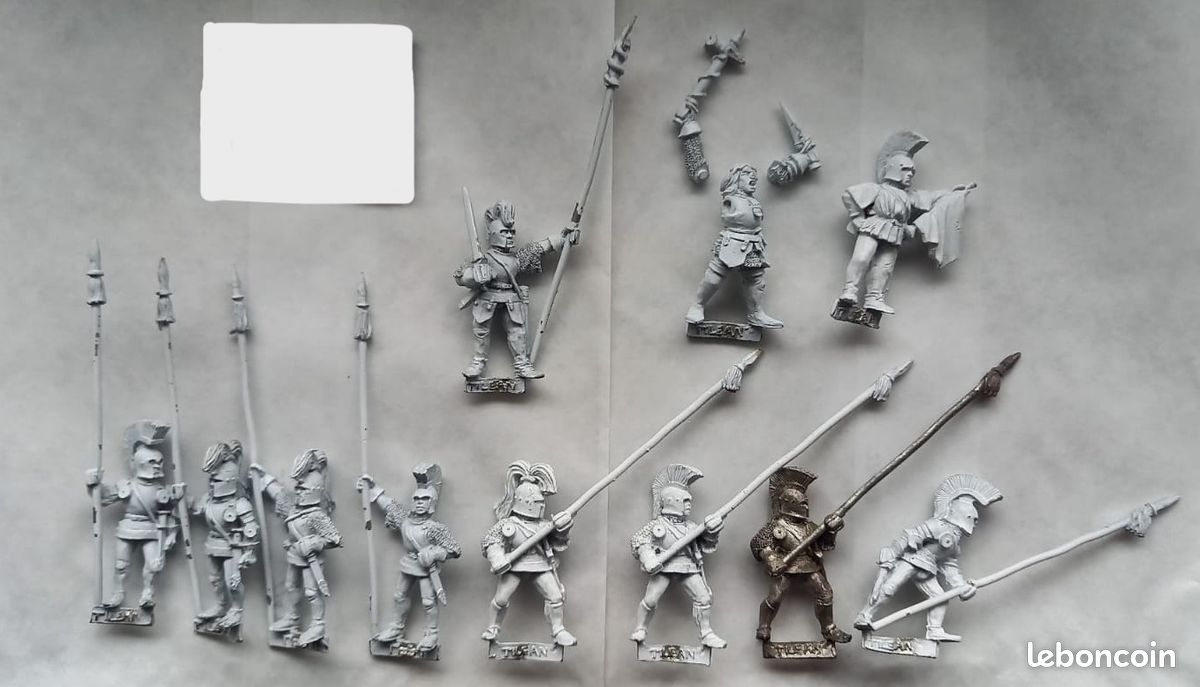 Warhammer FB Mercenaires Régiment de renom Confrérie d'Alcatani x11 métal 1997 OOP (image 1)