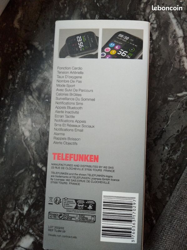 Montre connectée TELEFUNKEN TLSM 09 (image 2)