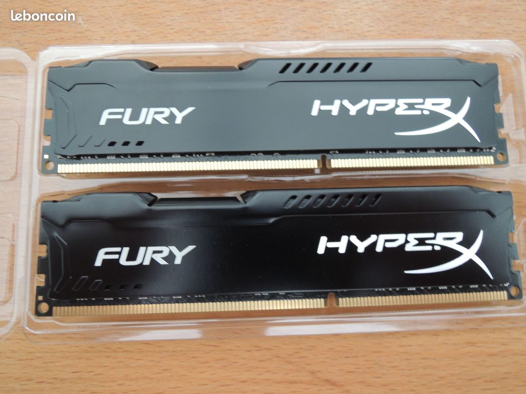 Memoire 2x8go ddr3 corsair hyperx fury Accessoires informatique