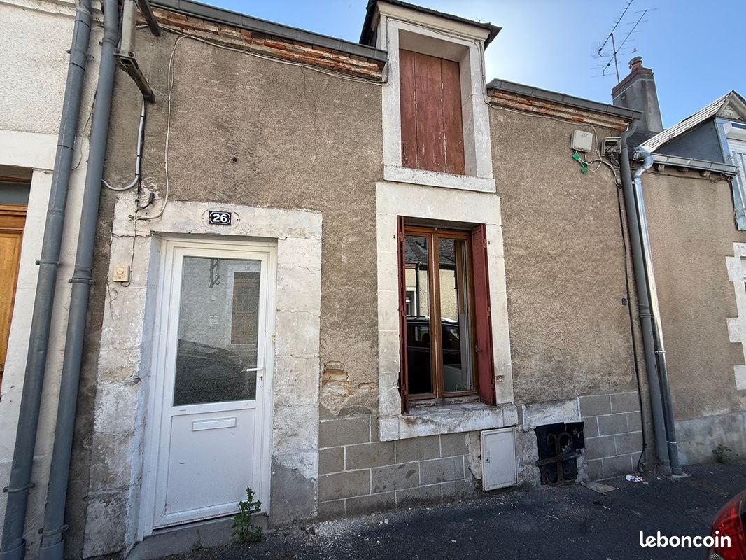 Maison 2 pièces 56 m² · à Issoudun · 56 m² · 39 500 €