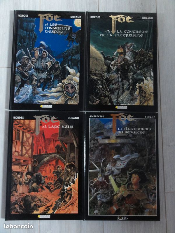 Intégrale FOC - 4 tomes état neuf (image 1)