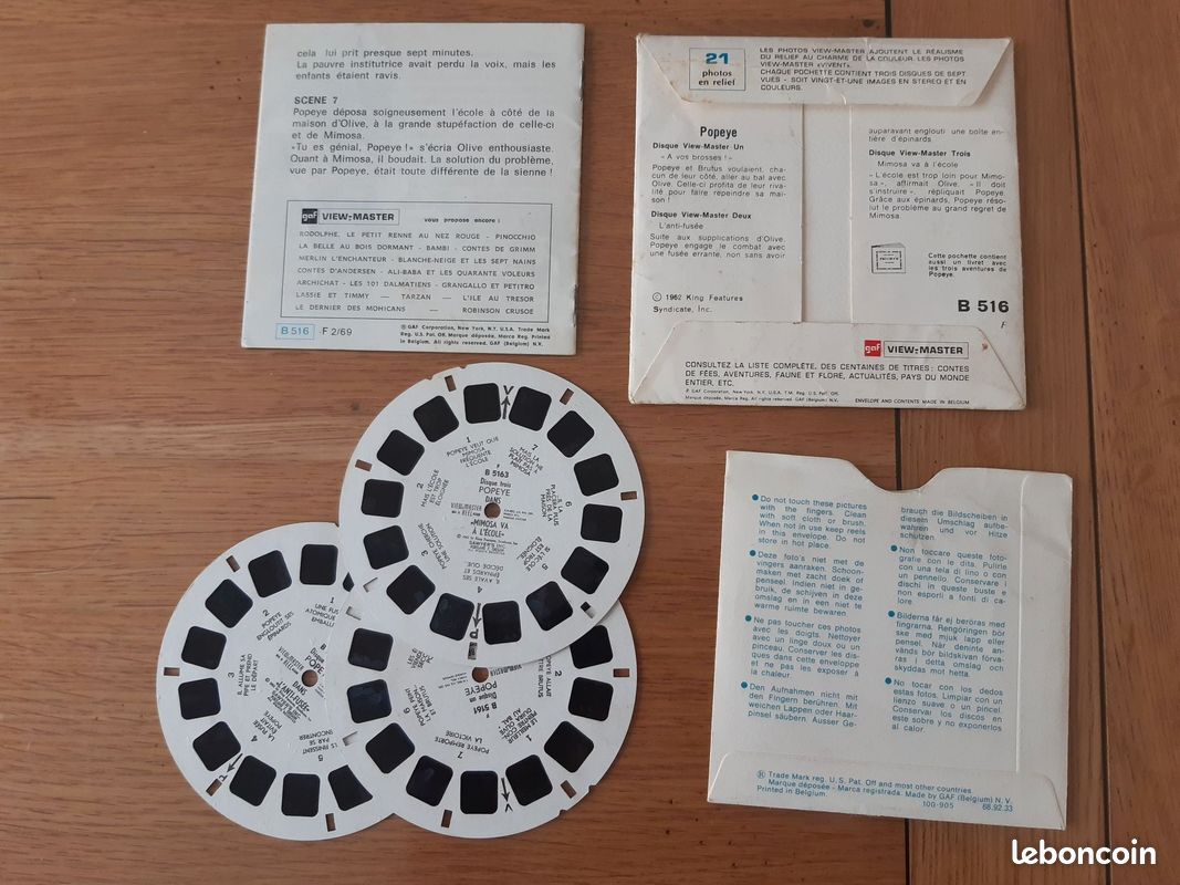 GAF PARLANT VIEW-MASTER Bobines Espace 1999 Original Livret 1973 EUR 87