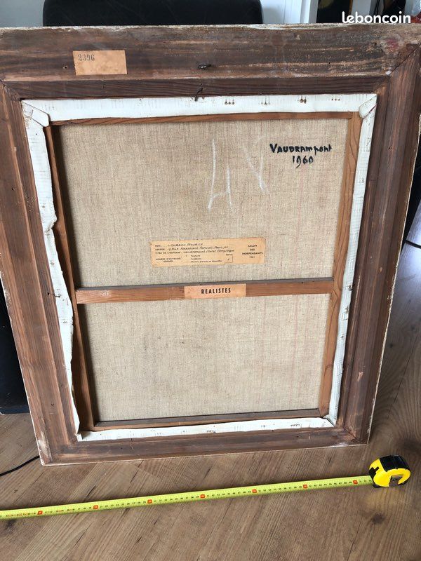 Tableau huile Ecole de Barbizon (image 6)