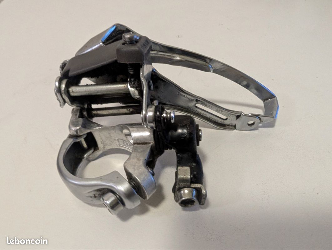 Dérailleur Avant Shimano FD-TY25 - Triple Plateaux, Pour VTT/VTC - Vintage, Occasion Bon état