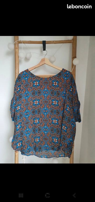 T-shirt éthnique taille S / M (image 1)