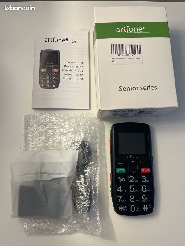 Téléphone senior - Artphone C1 (image 2)