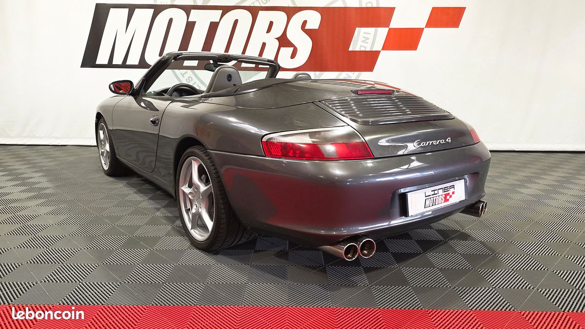 PORSCHE 911 996 - CARRERA 4 - CABRIOLET - 3.6 - 320 ch - BM6 - NOMBREUSES OPTIONS (image 5)