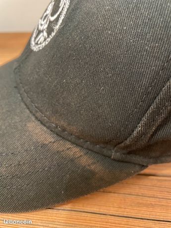 BLANC - Casquette ajustable - Ajax-Casquette de Baseball avec