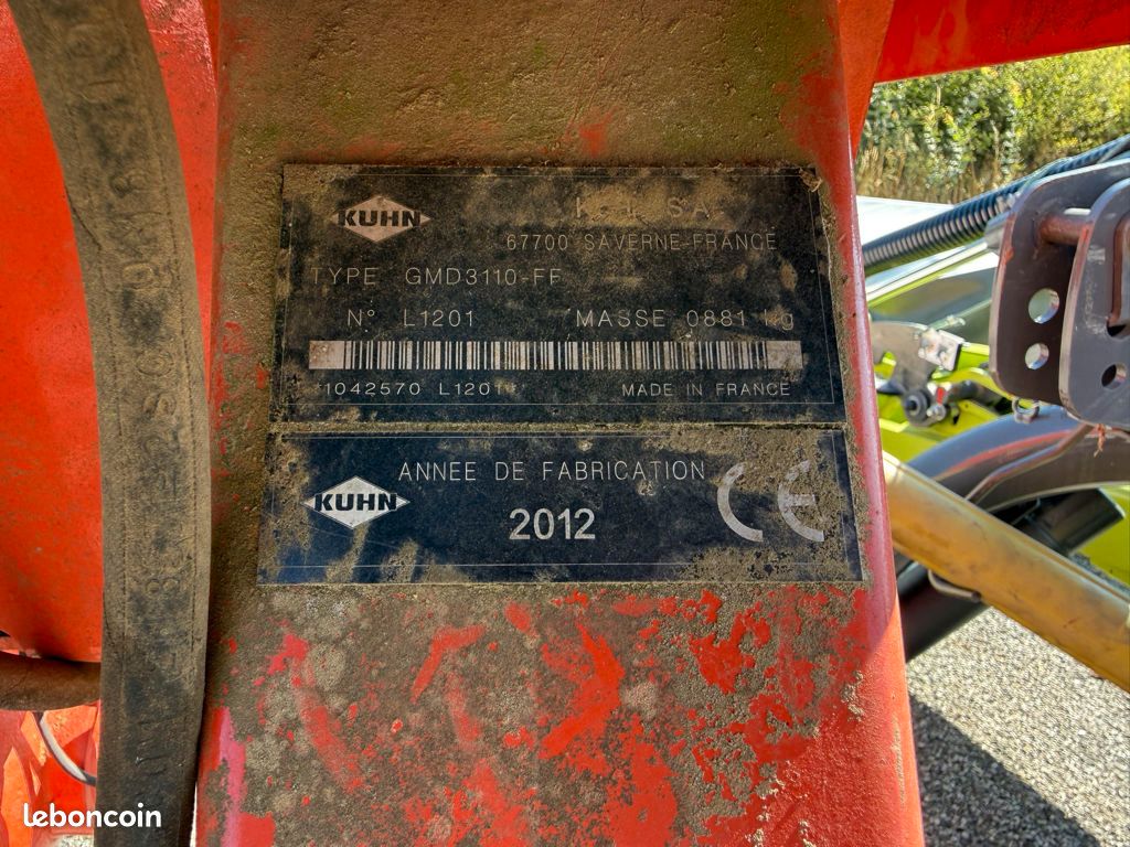Kuhn GMD 3110 (image 7)
