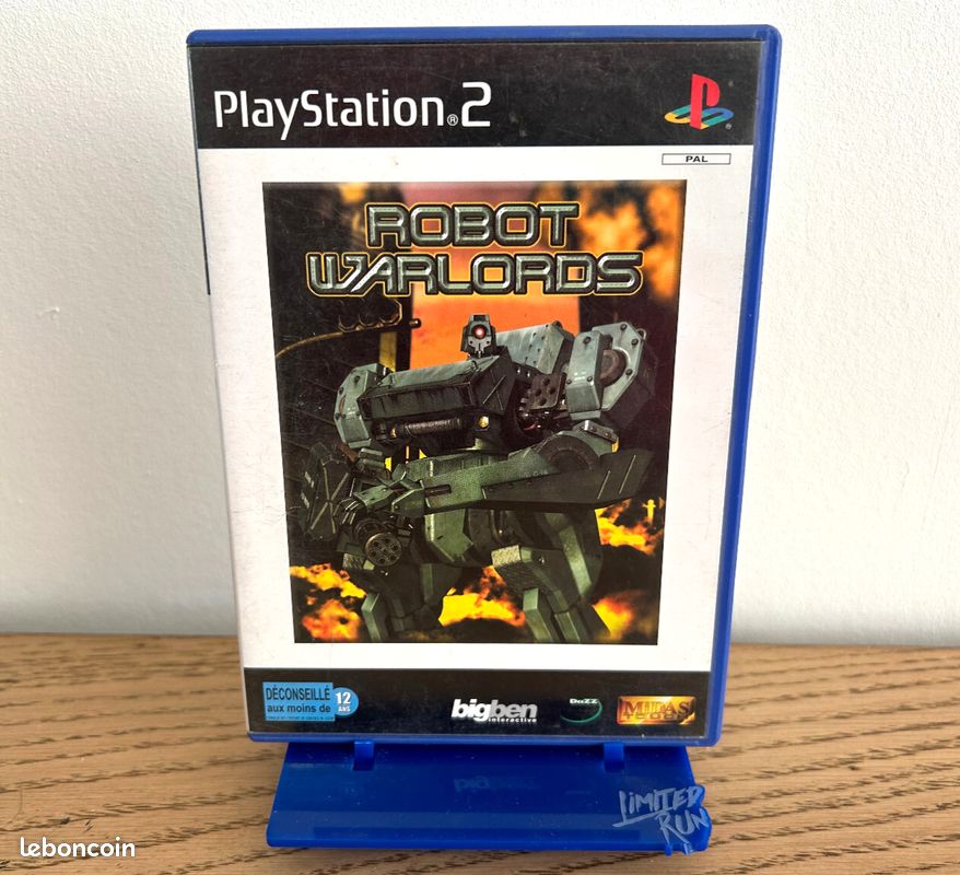 Jeu PlayStation 2 Robot Warlords - Avec Notice - État Comme Neuf - Midas Interactive 2002