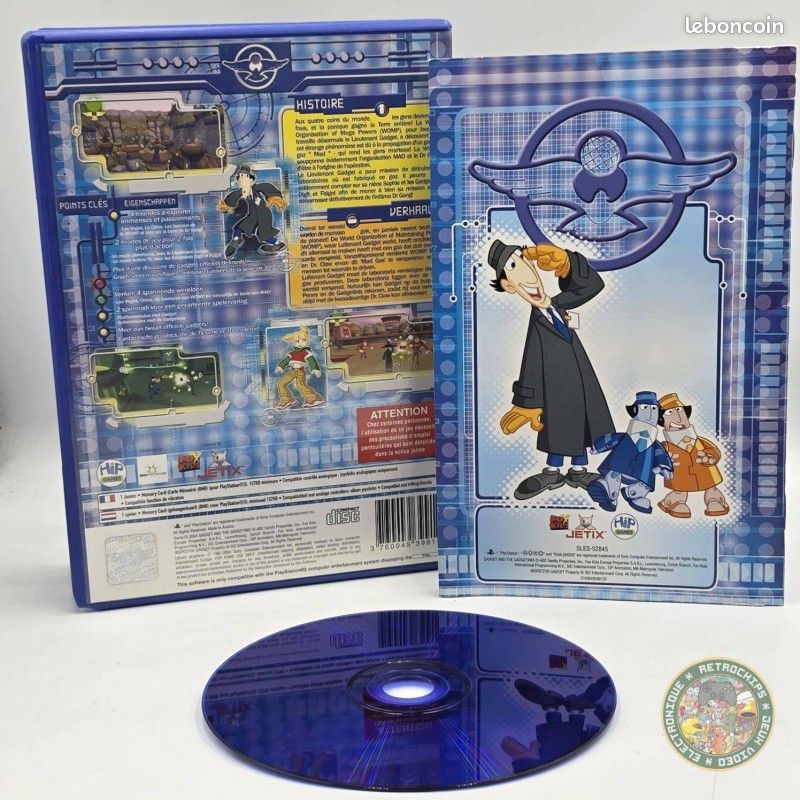 Jeu Gadget & Gadgetinis Sur PlayStation 2 - Complet Boîtier PS2