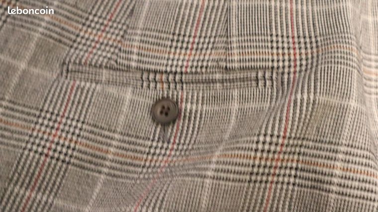 Pantalon Droit 7/8 Comptoir Des Cotonniers Modèle Lixia Noir - Taille 42 - En Lyocell - Occasion Très Bon état
