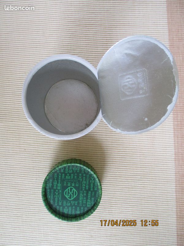 Boite à thé cylindrique en carton rigide (image 5)