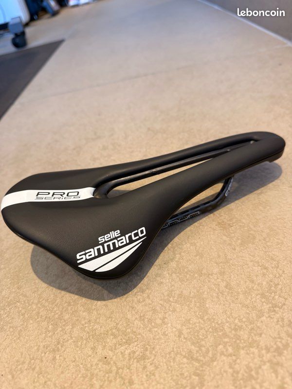 Selle San Marco PRO VIP R Cuir Noir - Occasion Comme Neuve - Rare !