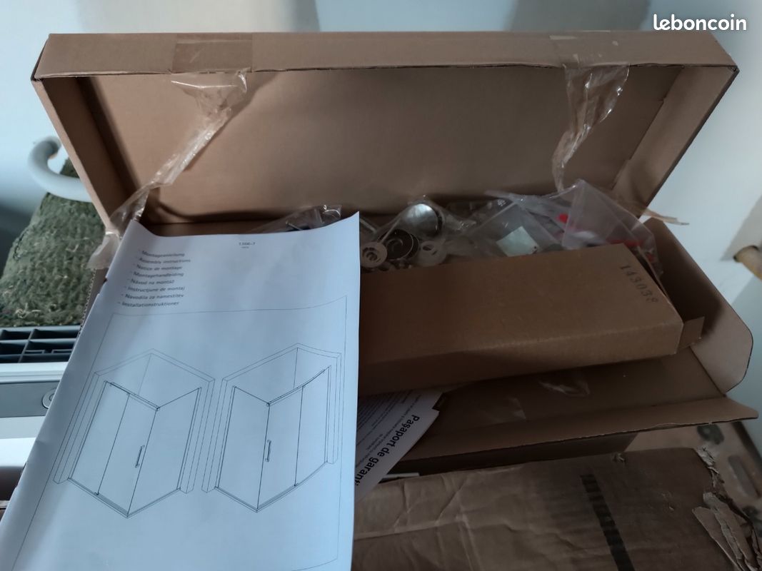 Paroie de douche neuve Castorama (image 1)