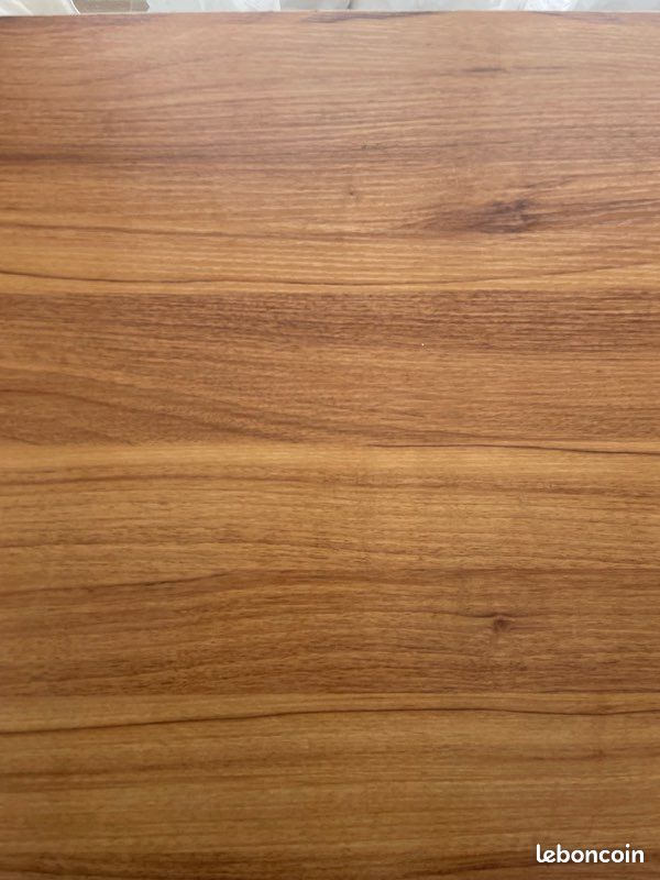 Bureau bois et noir (image 4)