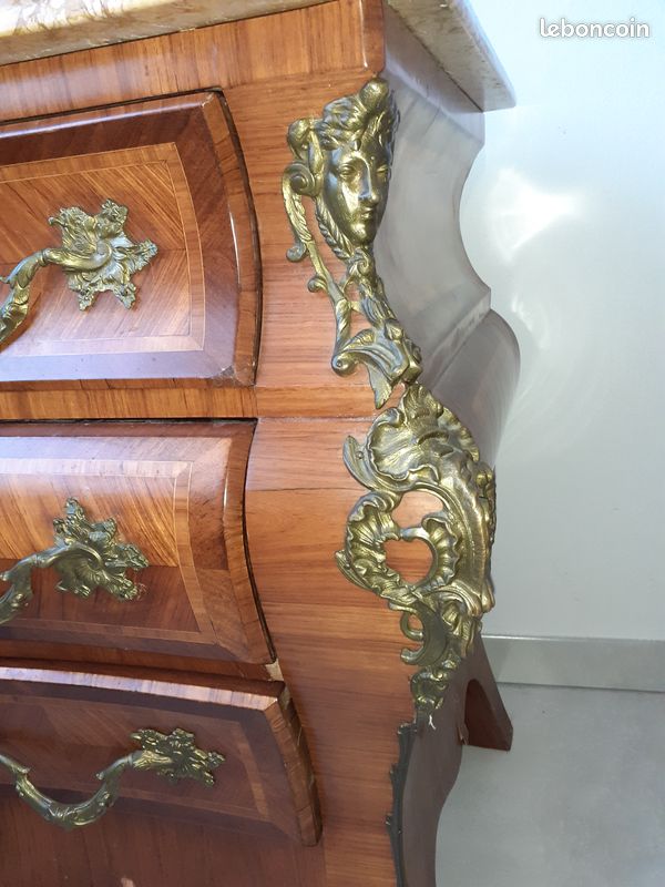 Magnifique commode tombeau (image 1)