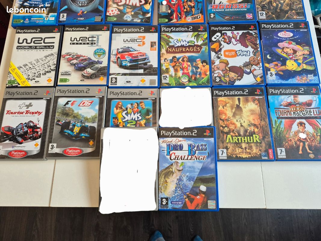 Lot jeux playstation 1 PS1 Rally colin mcrae V-rally Qui veut gagner des millions - Jeux vidéo