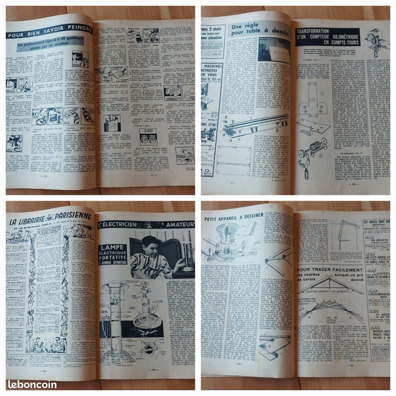 Revue bricoleur : Système D n°143 - Novembre 1957 - magazine vintage de bricolage (image 17)