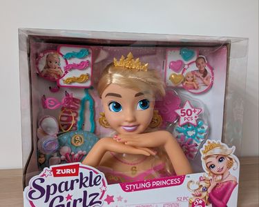 ZURU Sparkle Girlz 10025 coiffage pour Ongles, Sparkle Girlz Tête