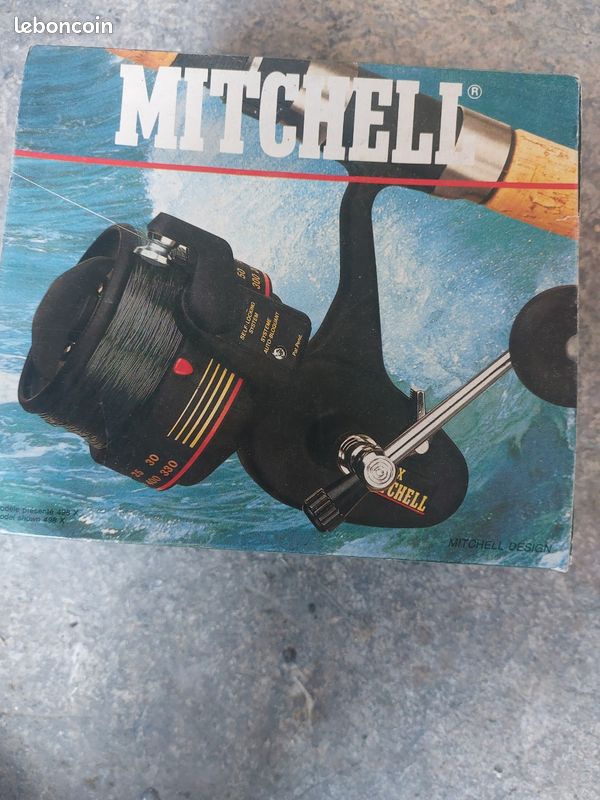 Ancien Moulinet MITCHELL 498 Special High Speed - Vintage Pêche Mer