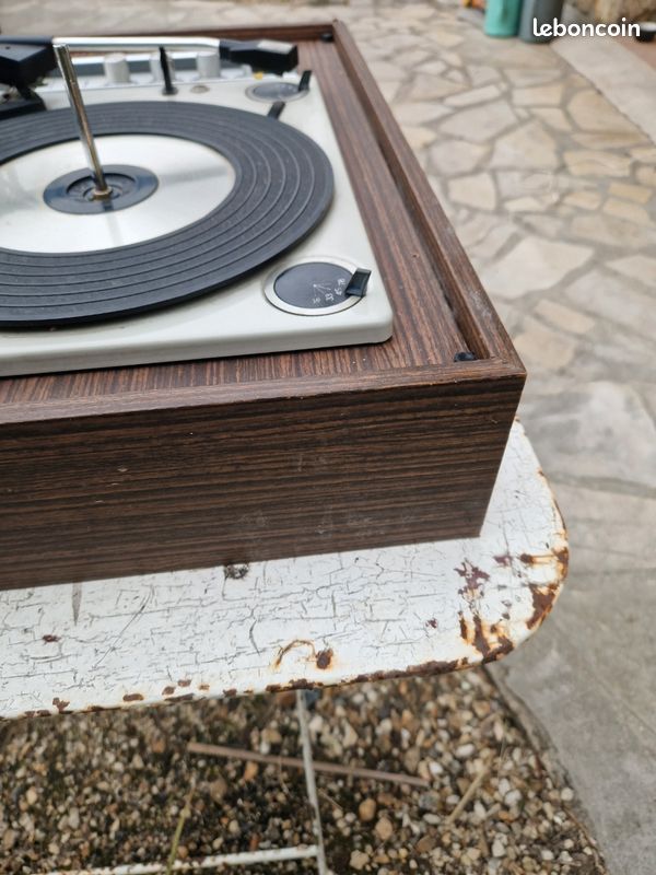 Platine Vinyle Vintage Supertone Melodyne - Fonctionnelle - Té Moin Hi-Fi Rétro