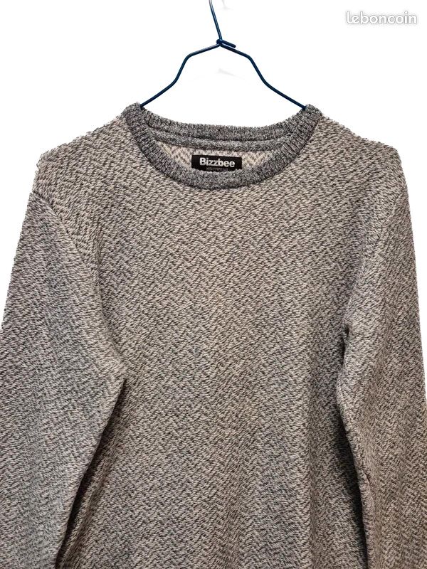 Pull Binky Bro Garçon - Col Rond Rouge - Taille 6 - NEUF Avec Étiquette