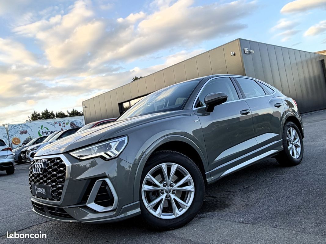 AUDI Q3 SPORTBACK 35 TFSI 150 ch S tronic 7 S line 1ère MAIN/CUIR/NAVI MMI/FULL LED/CAMERA/ACC/HISTORIQUE COMPLET/GAR (image 3)