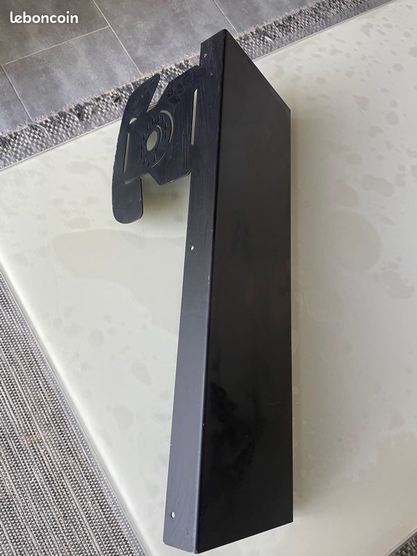 Étagère murale motif téléphone métal noir (image 6)