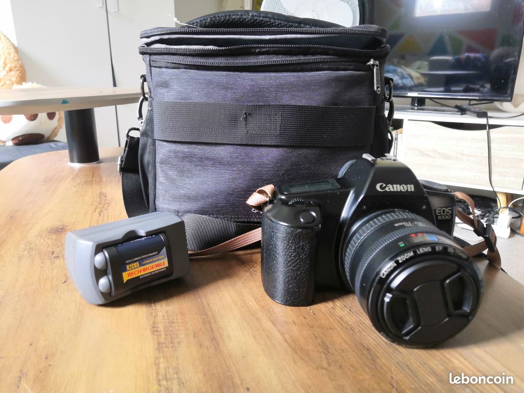 Pack Appareil argentique Canon EOS 1000 (image 2)