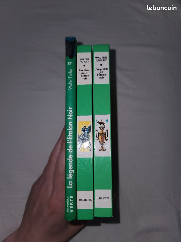 Lot 3 livres l'Étalon noir (L'empreinte, La légende, Un rival pour l'étalon noir) (image 4)
