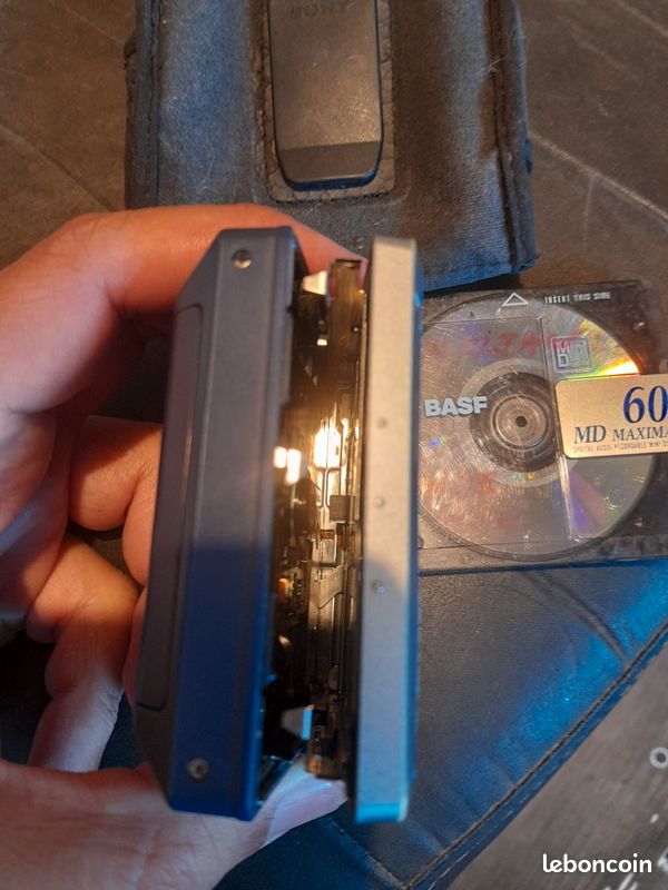 Minidisc Sony Net Md Walkman Mz-n505 Type R + Acessórios | Item de
