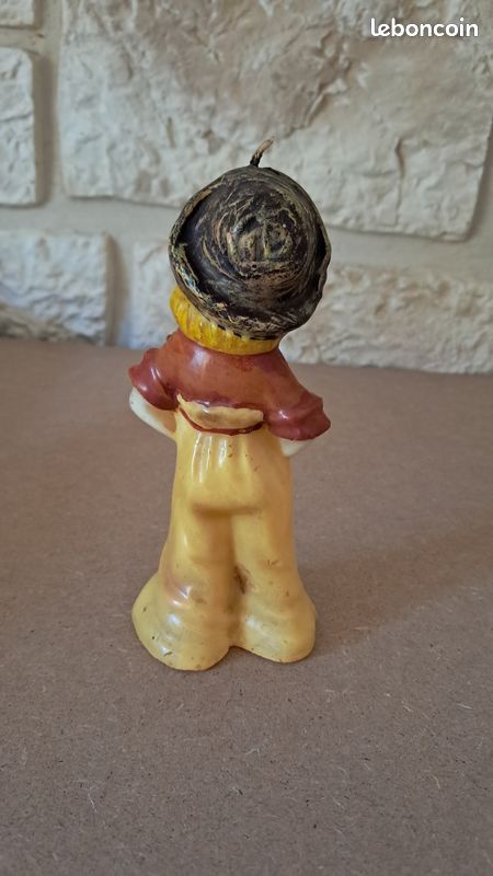 Bougie figurine vintage années 70 - Petit vagabond (image 3)