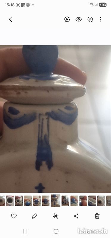 Flacon de thé asiatique ancien chine,japon,vietnam (image 3)
