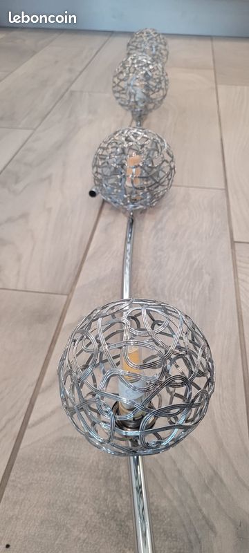 Lustres maison salon salle à manger / 4 boules (image 2)