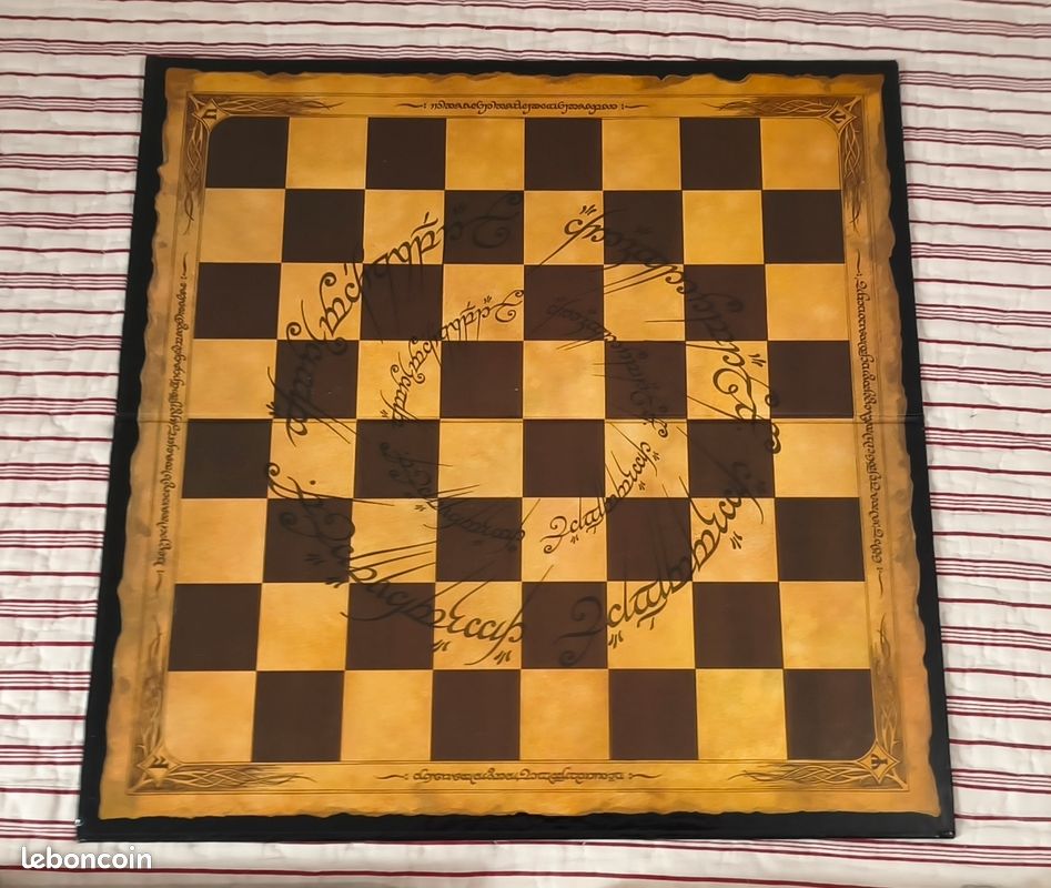 Jeux collector d'échec, seigneur des anneaux au complet neuf (image 2)