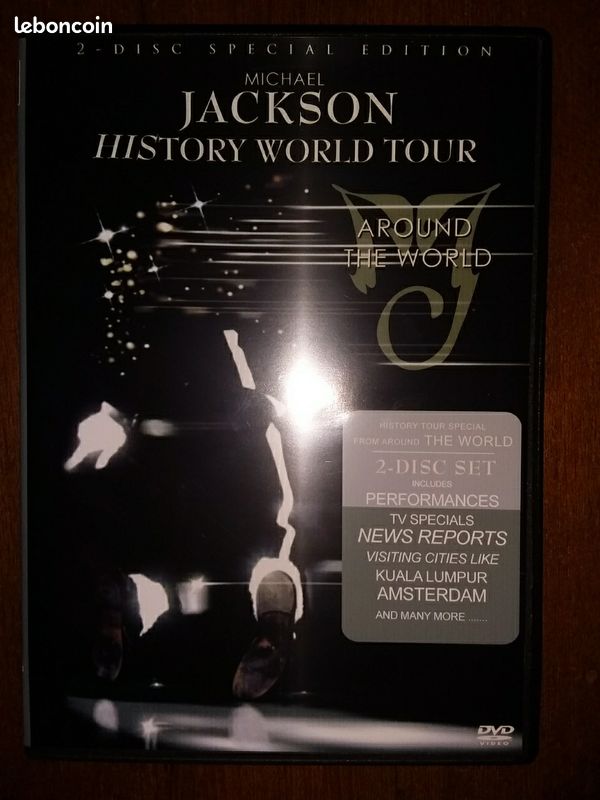 Michael Jackson history world tour arpund the world box 2 DVD (image 1)