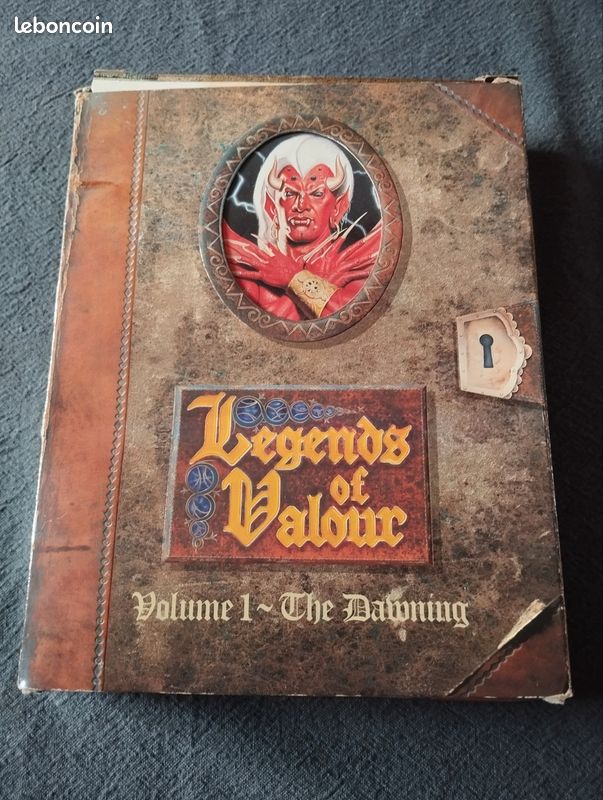 Jeu Legends Of Valour Vol 1 Sur Atari ST - 1992 - Complet Et Testé, Bon état !