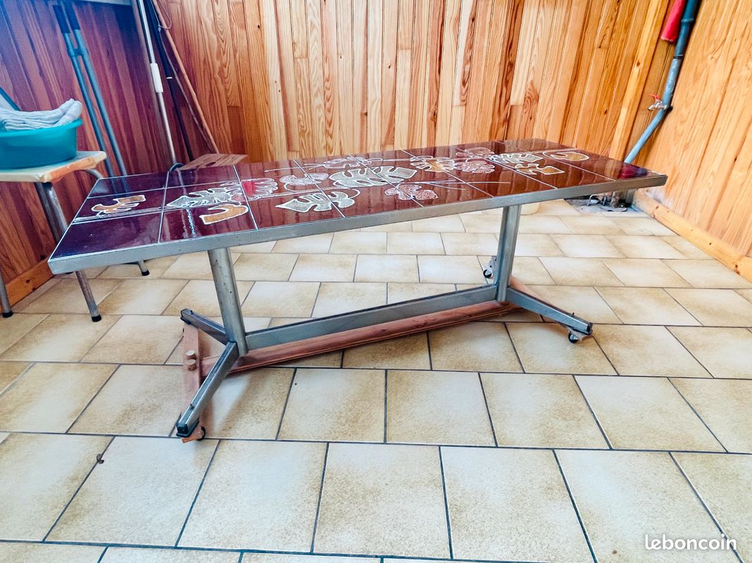 Table Basse VINTAGE ADRI VALLAURIS (image 5)
